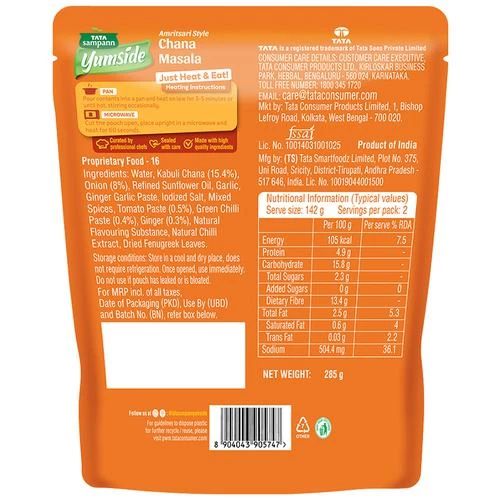 Tata Sampann Yumside Amritsari Style Chana Masala, 285 g-2.webp